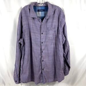 Tommy Bahama XXL 2XL Tall Long Sleeve Button Up Shirt